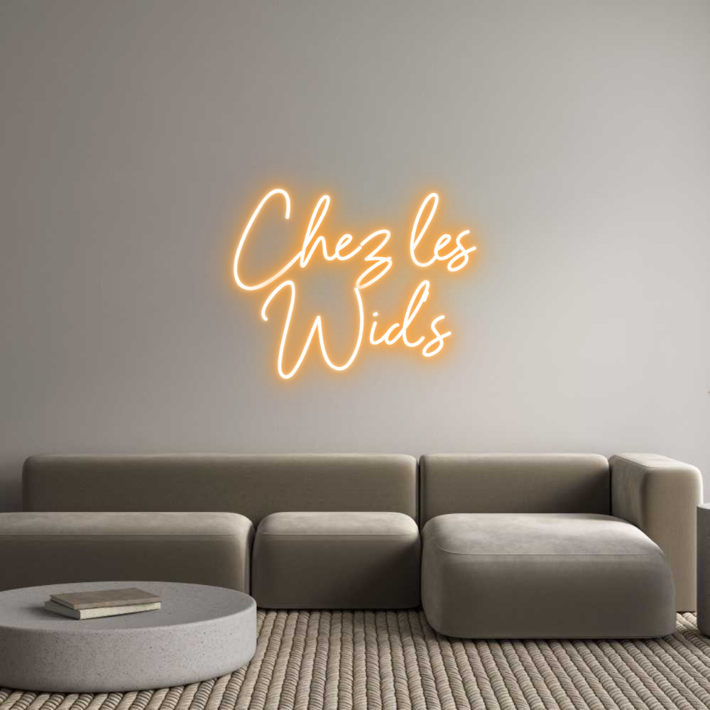 Custom Neon Sign Online Editor Chez les
Wid's