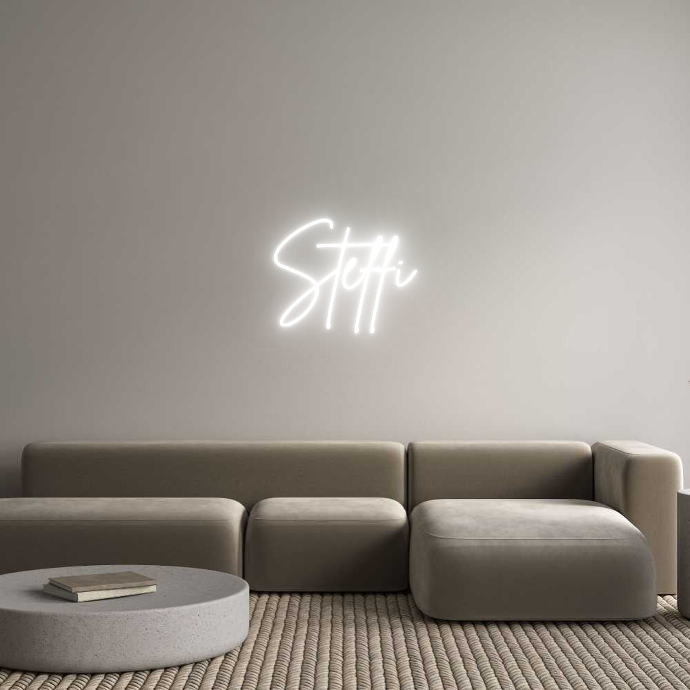 Custom Neon Sign Online Editor Steffi