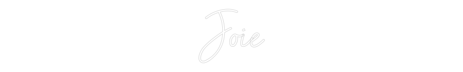 Custom Neon Sign Online Editor Joie