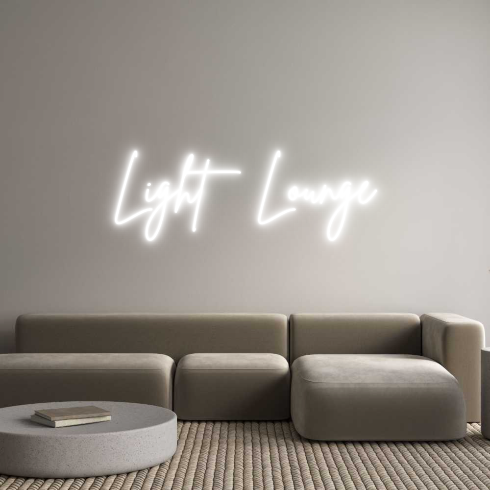 Custom Neon Sign Online Editor Light Lounge