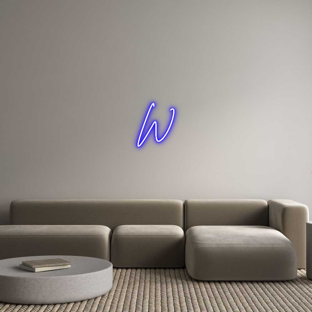 Custom Neon Sign Online Editor W