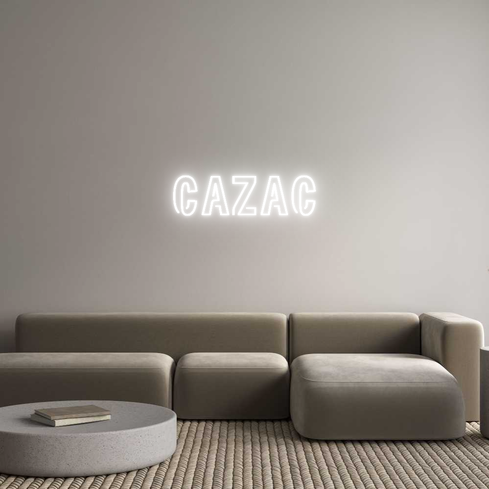 Custom Neon Sign Online Editor CAZAC