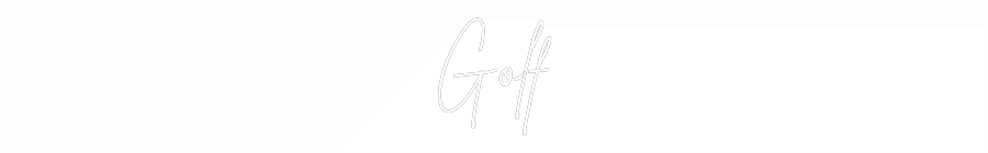Custom Neon Sign Online Editor Golf