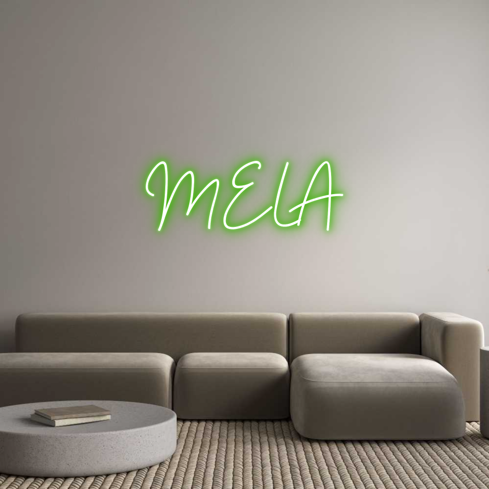 Custom Neon Sign Online Editor MELA