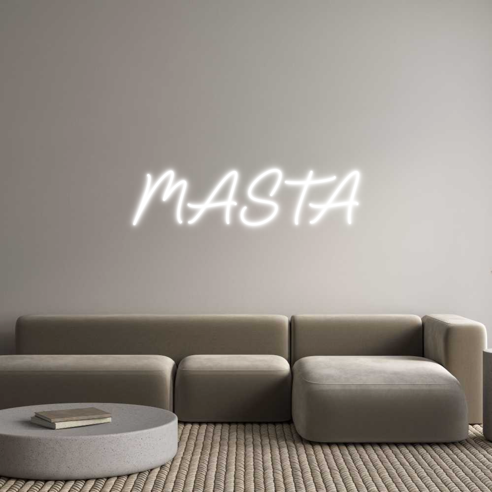 Custom Neon Sign Online Editor MASTA
