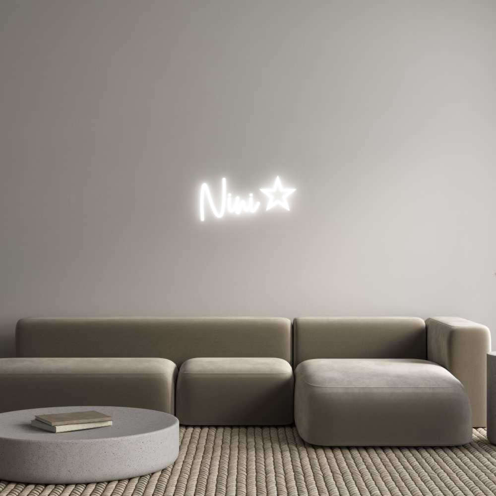 Custom Neon Sign Online Editor Nini☆