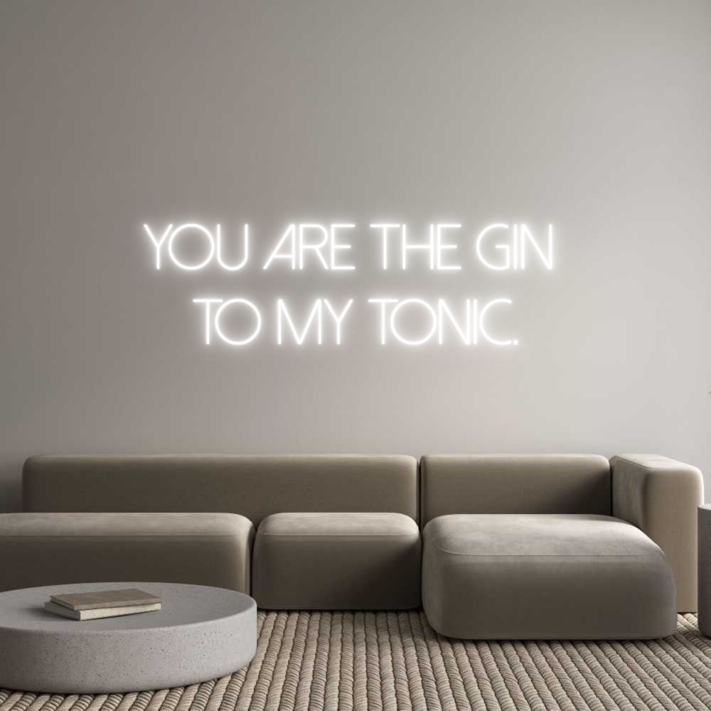 Custom Neon Sign Online Editor YOU ARE THE G...
