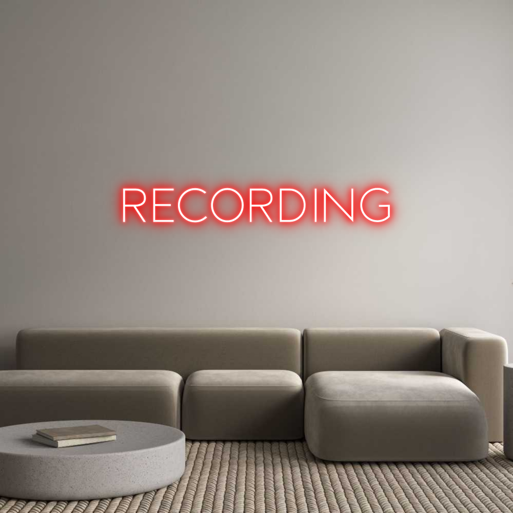 Custom Neon Sign Online Editor RECORDING