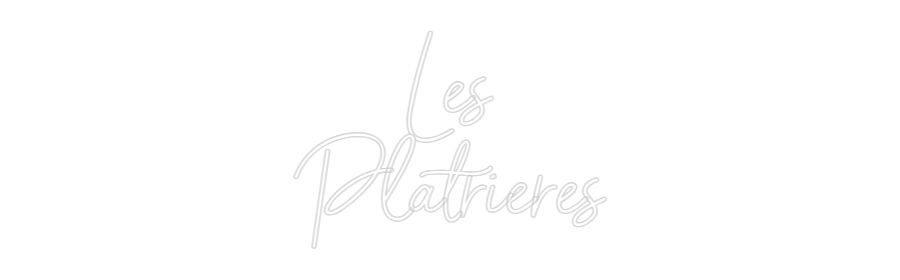 Custom Neon Sign Online Editor Les
Plâtrières