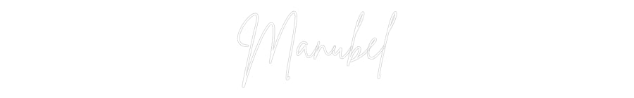 Custom Neon Sign Online Editor Manubel