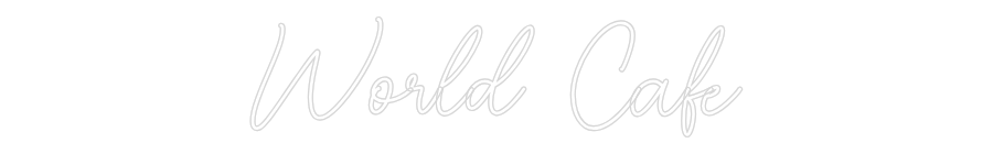 Custom Neon Sign Online Editor World Café