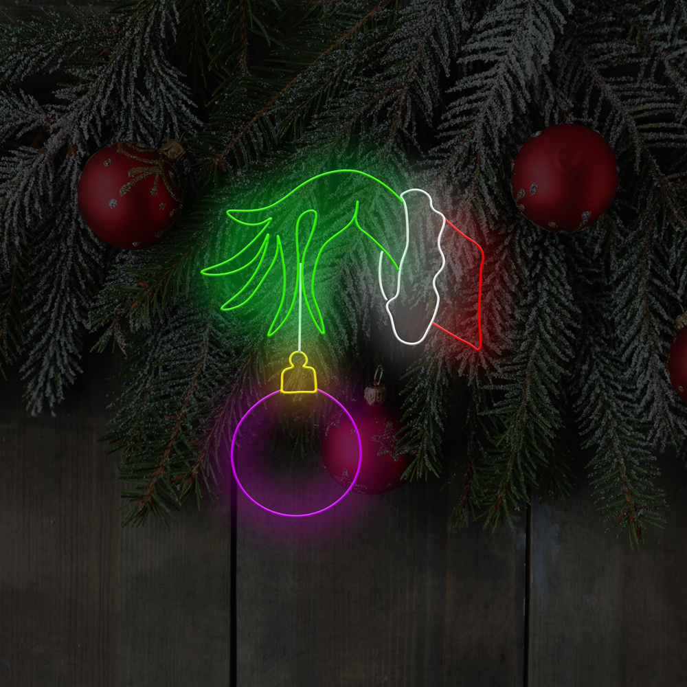 Christmas deals neon light