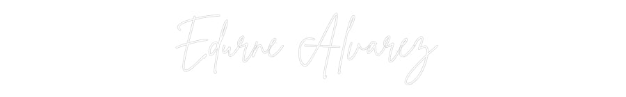 Custom Back Lit Neon Sign Online Editor Edurne Álvarez