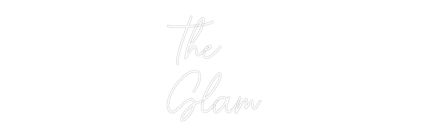 Custom Neon Sign Online Editor The 
Glam