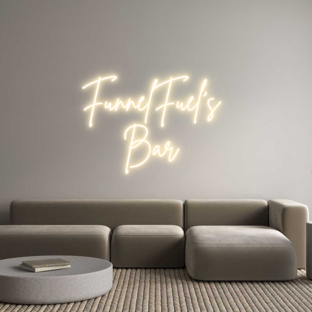 Custom Neon Sign Online Editor FunnelFuel's ...