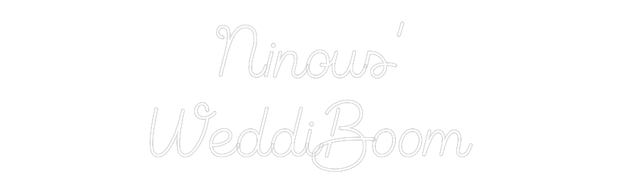 Custom Neon Sign Online Editor Ninous’
Wedd...