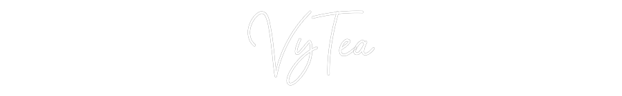 Custom Neon Sign Online Editor VyTea