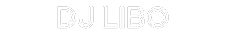 Custom Neon Sign Online Editor DJ LIBO