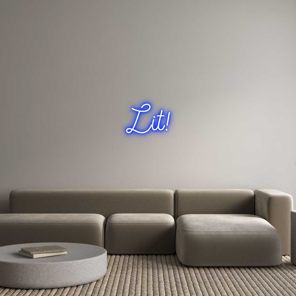 Custom Back Lit Neon Sign Online Editor Lit!