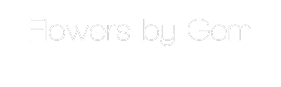 Custom Neon Sign Online Editor Flowers by Ge...