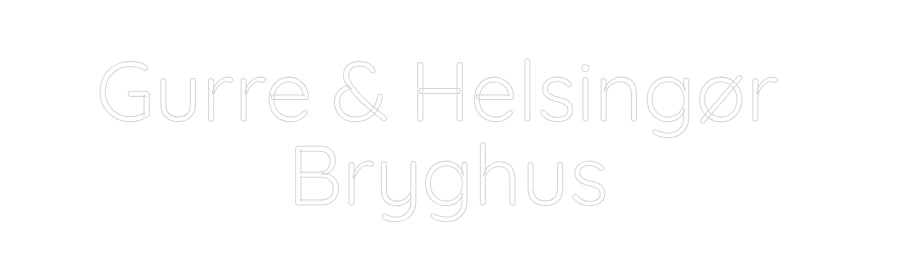 Custom Neon Sign Online Editor Gurre & Helsi...