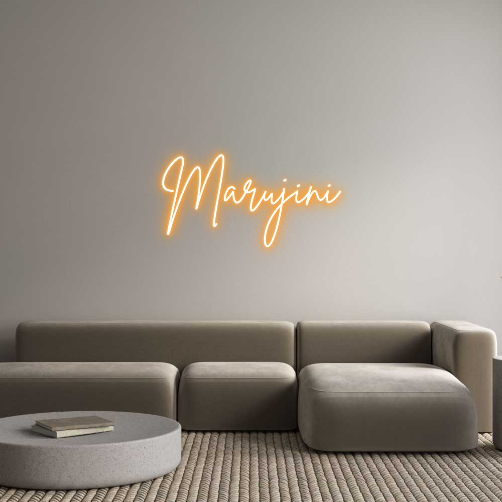 Custom Neon Sign Online Editor Marujini