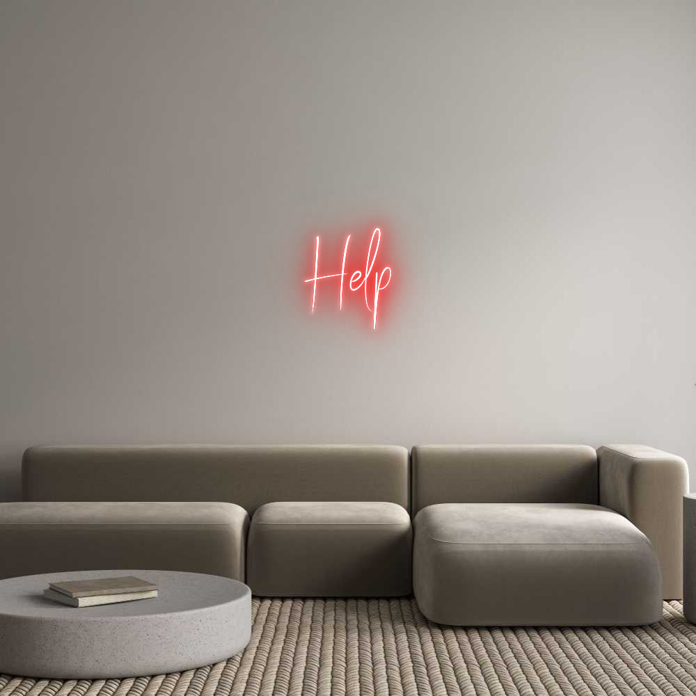 Custom Neon Sign Online Editor Help