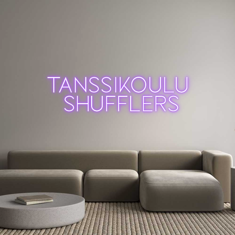 Custom Neon Sign Online Editor Tanssikoulu
...