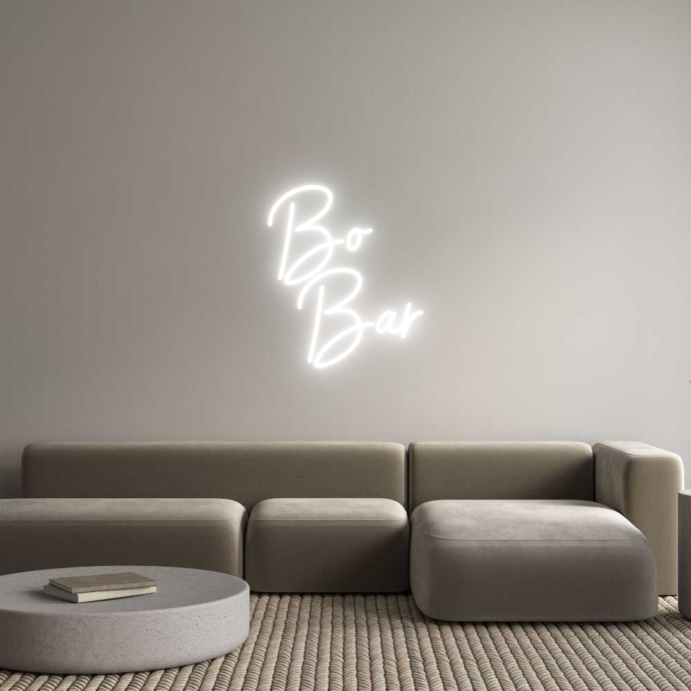 Custom Neon Sign Online Editor Bo
  Bar