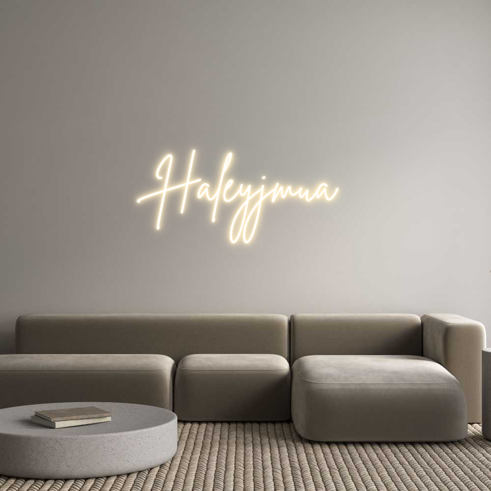 Custom Neon Sign Online Editor Haleyjmua