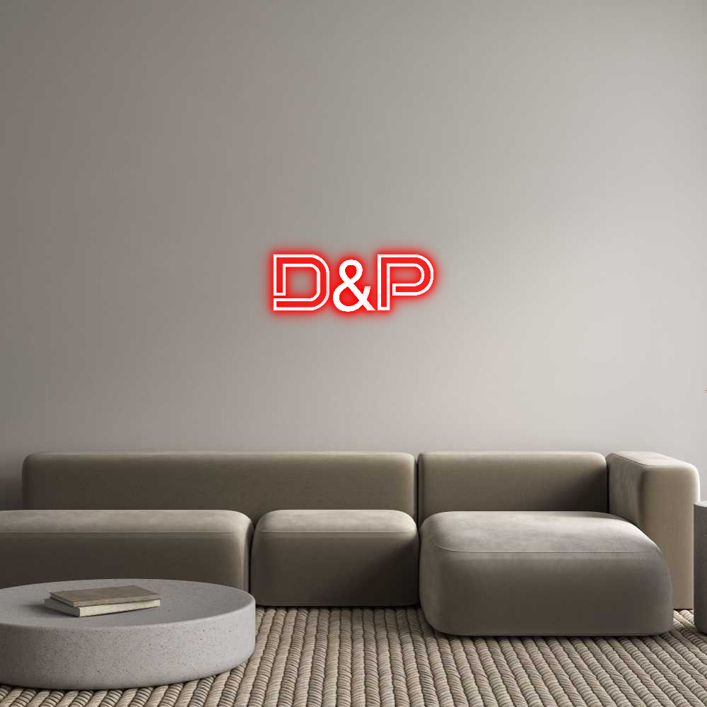Custom Neon Sign Online Editor D&P
