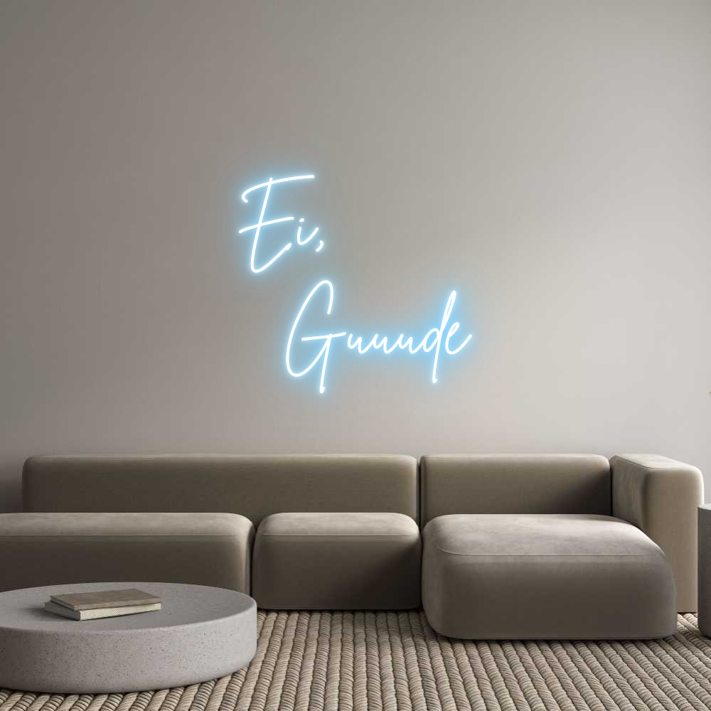 Custom Neon Sign Online Editor Ei,
  Guuude