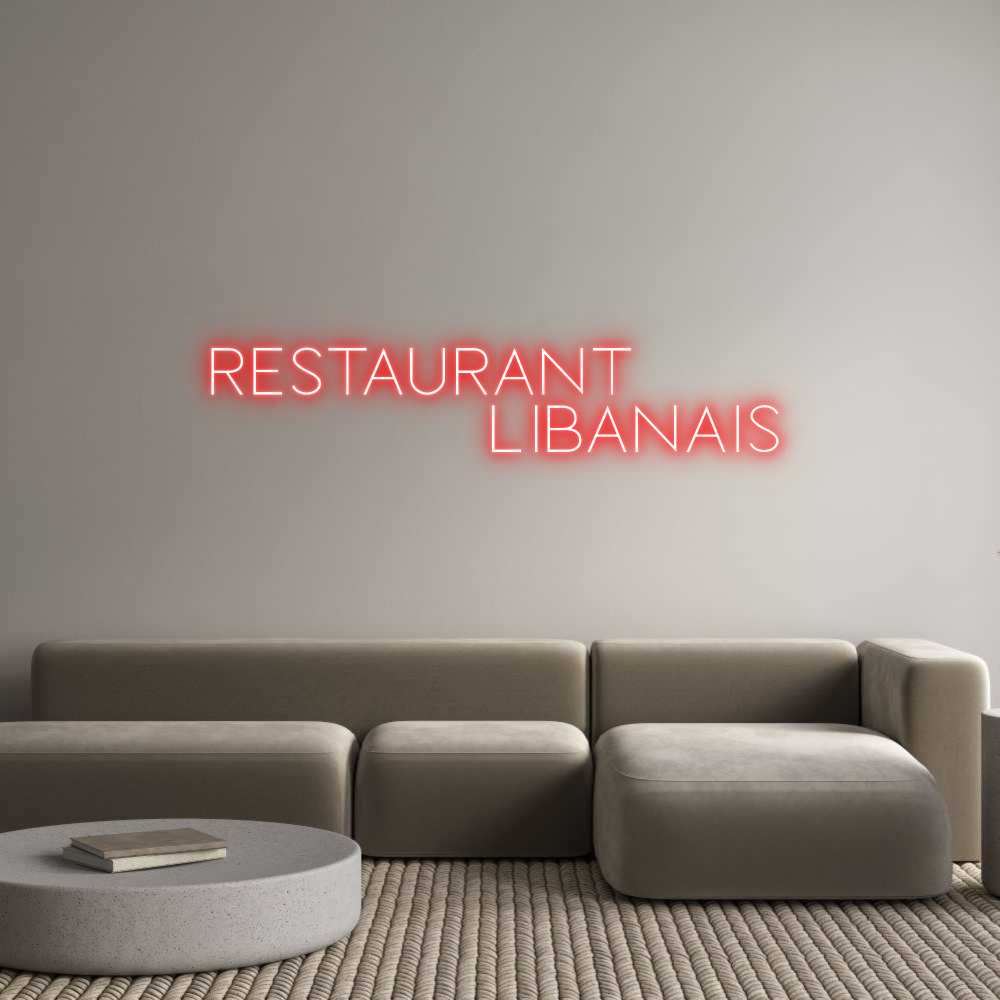 Custom Neon Sign Online Editor RESTAURANT
 ...