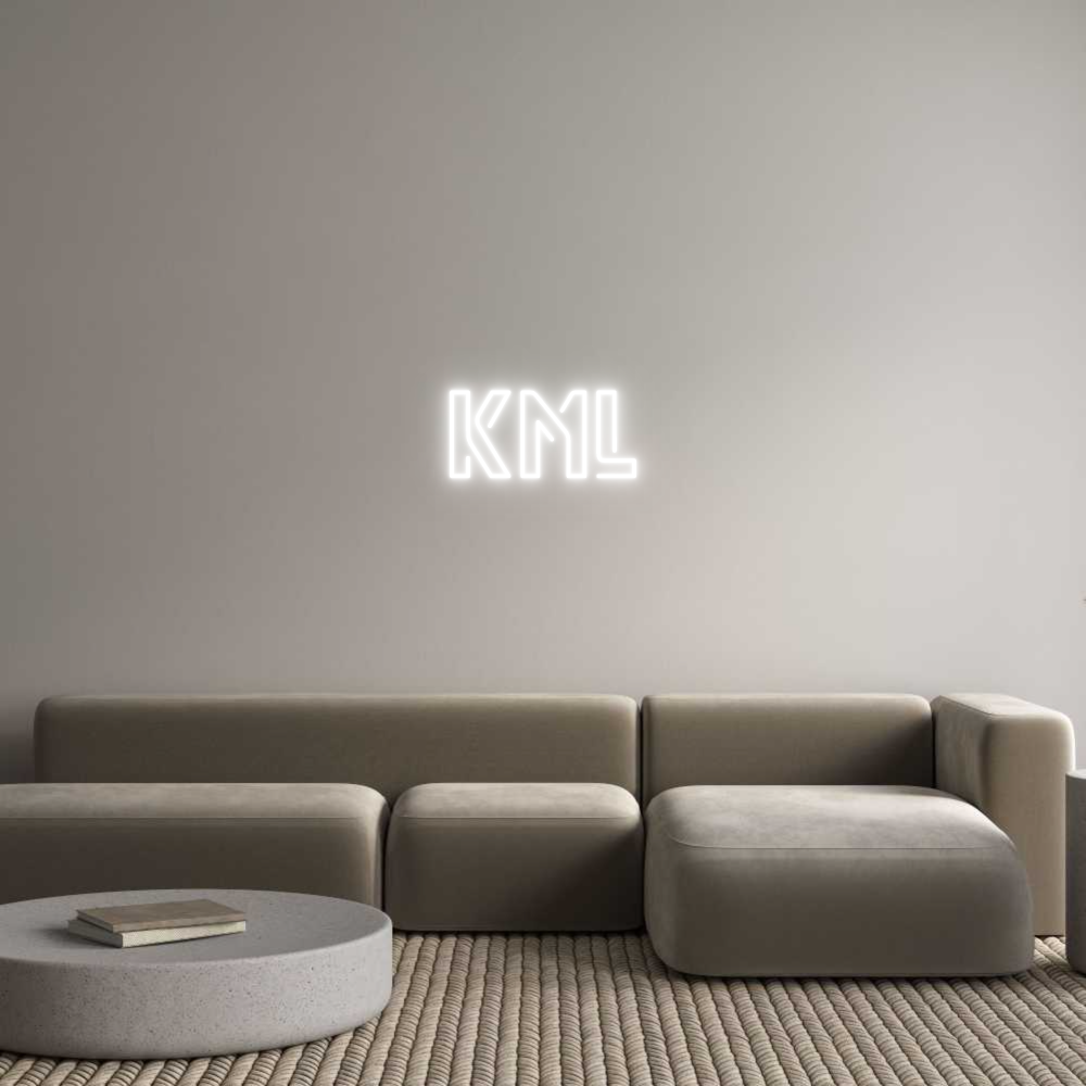 Custom Neon Sign Online Editor Kml