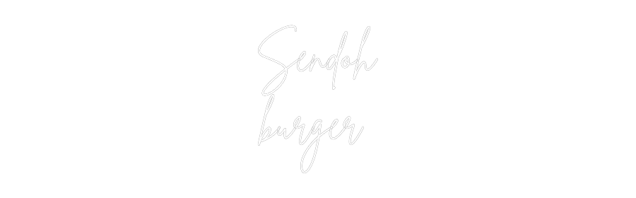 Custom Neon Sign Online Editor Sendoh
burger