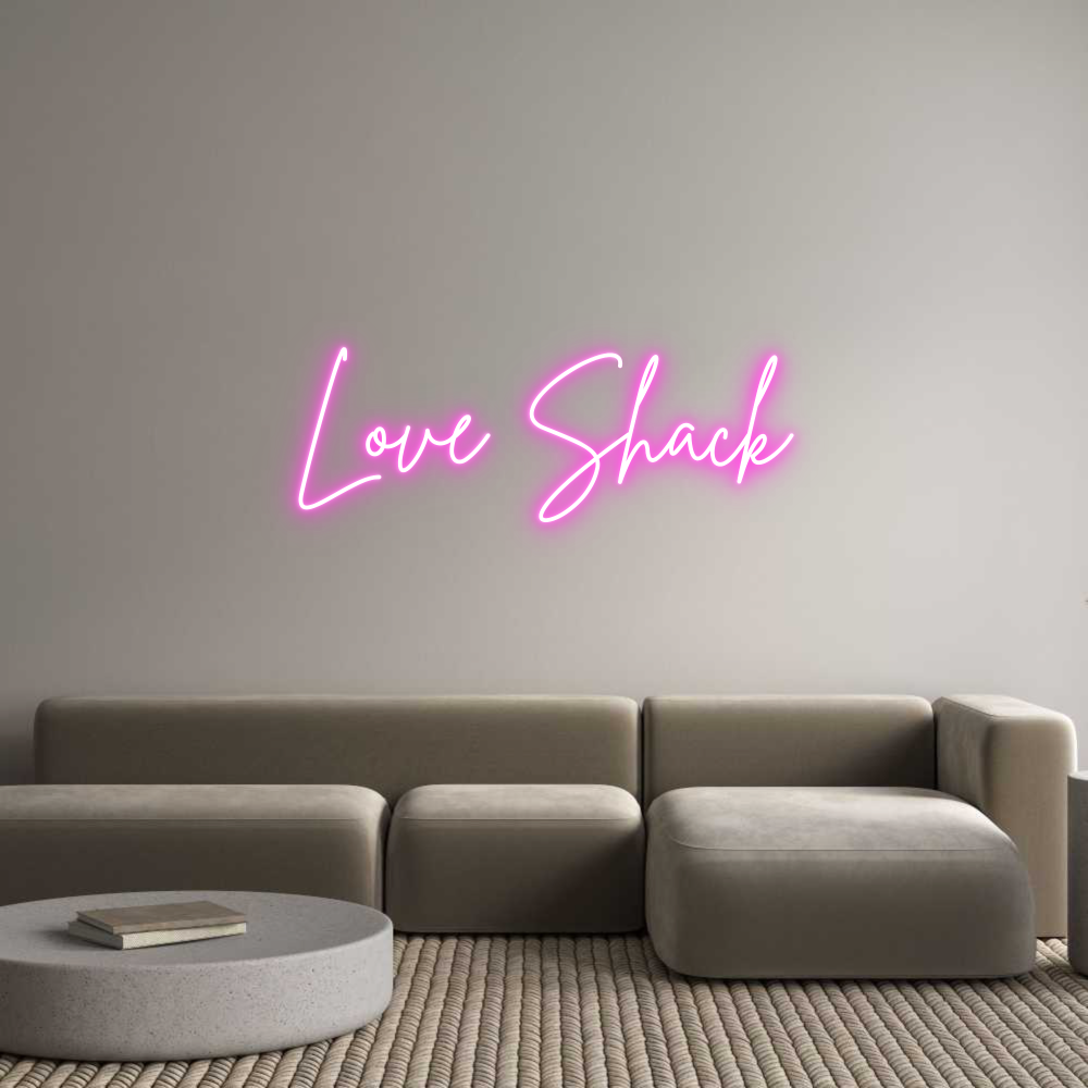 Custom Neon Sign Online Editor Love Shack