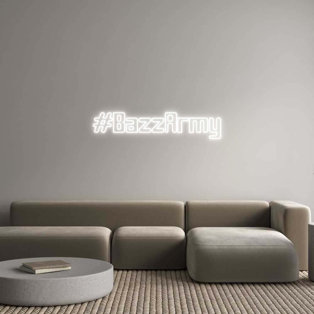 Custom Neon Sign Online Editor #BazzArmy