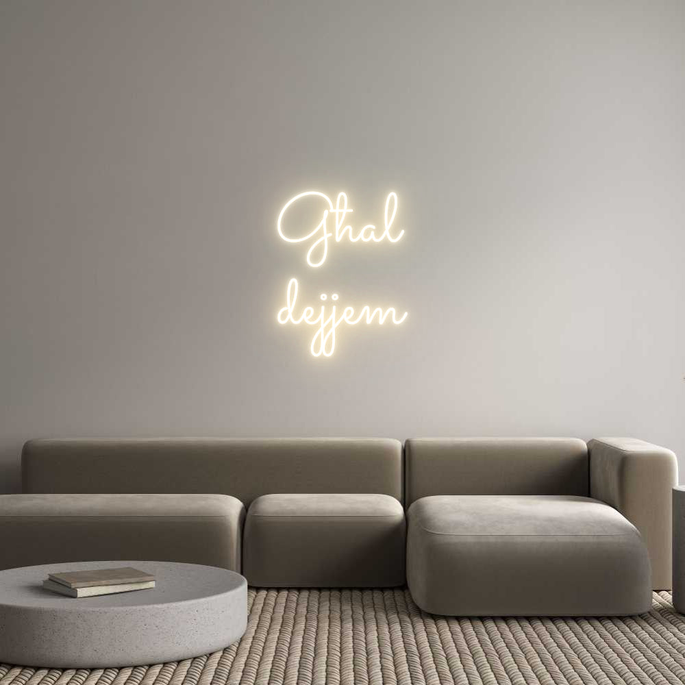 Custom Neon Sign Online Editor Għal
dejjem