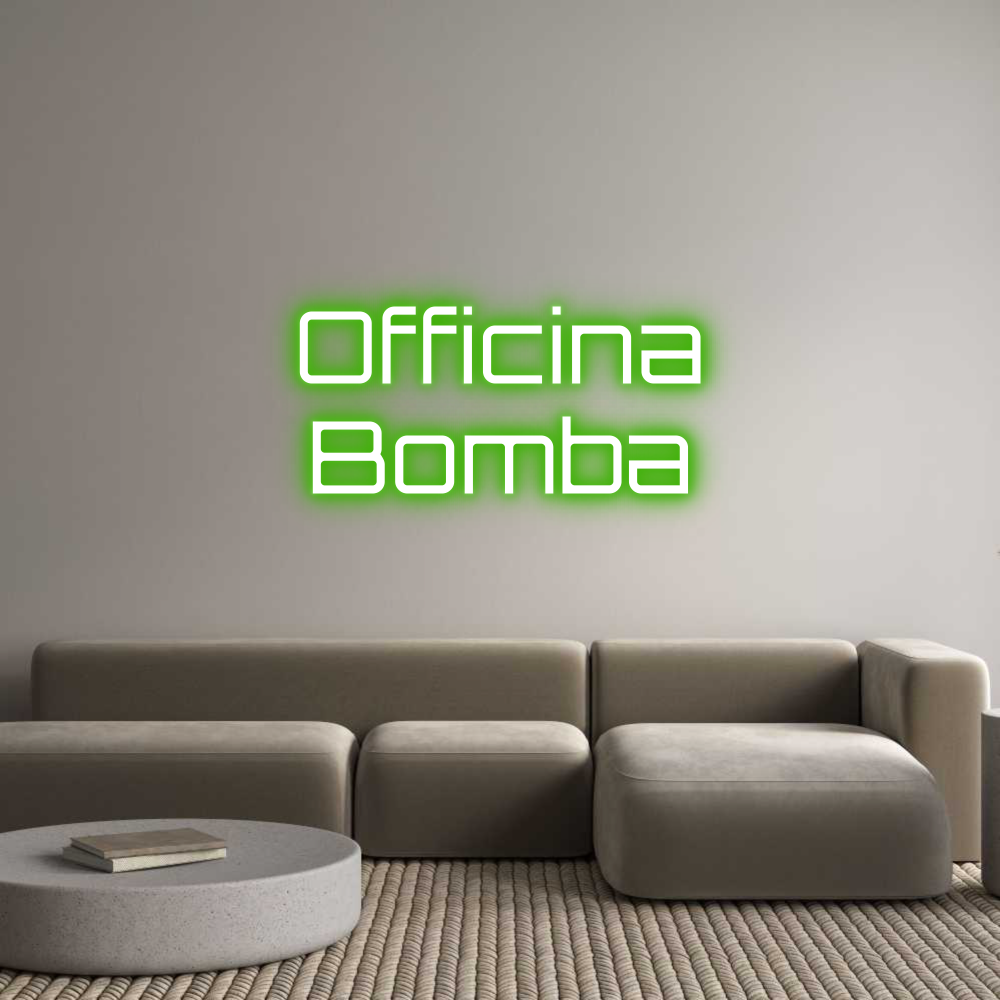 Custom Neon Sign Online Editor Officina
Bomba