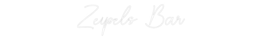 Custom Neon Sign Online Editor Zeipels Bar
