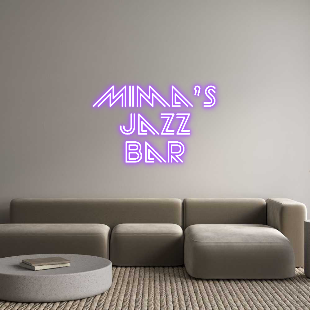 Custom Neon Sign Online Editor Mima’s
Jazz
...