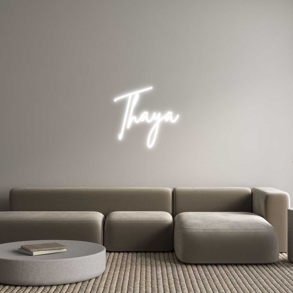 Custom Neon Sign Online Editor Thaya