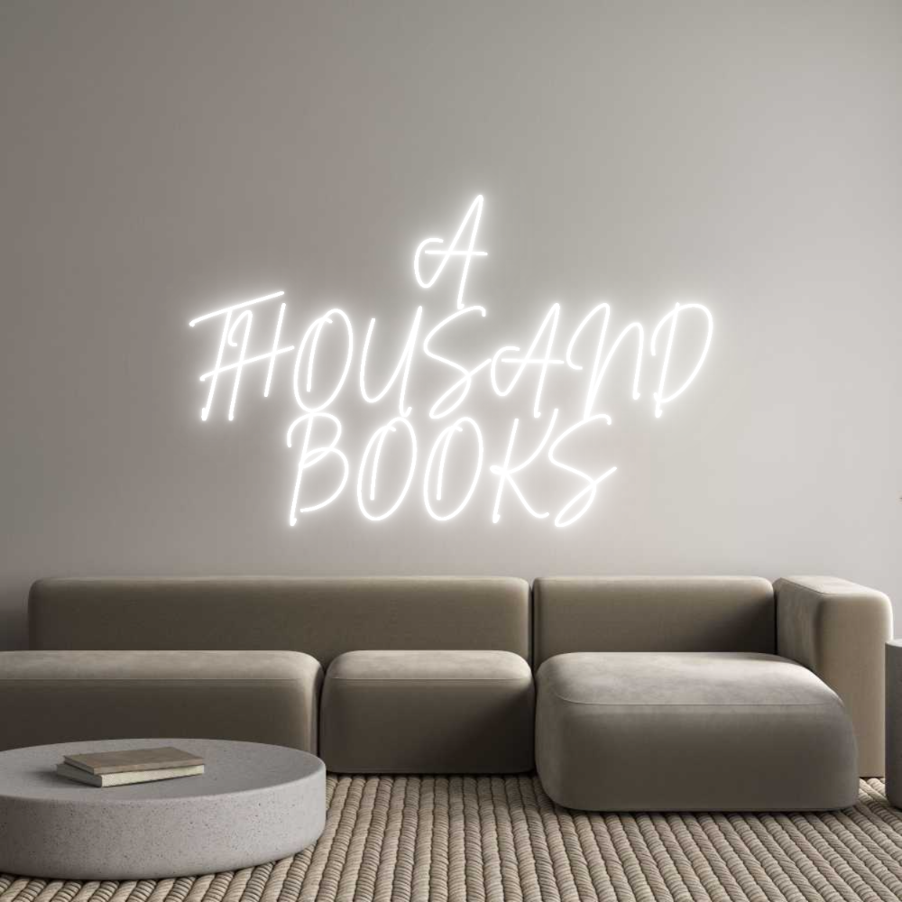 Custom Neon Sign Online Editor A
THOUSAND
...