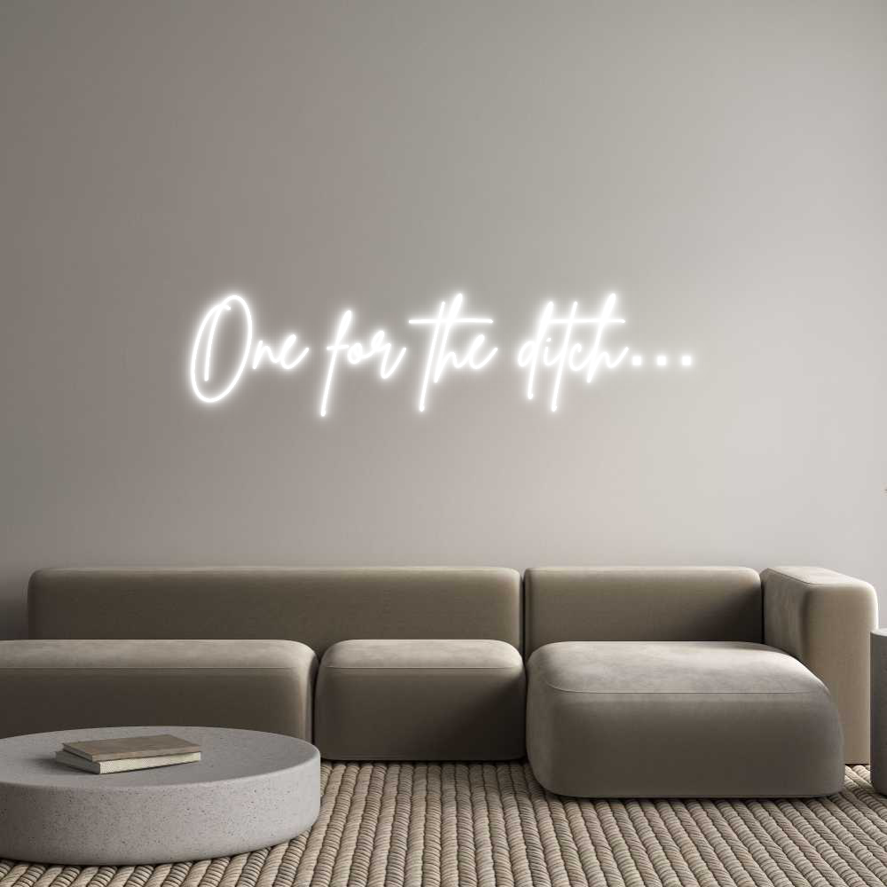 Custom Neon Sign Online Editor One for the d...