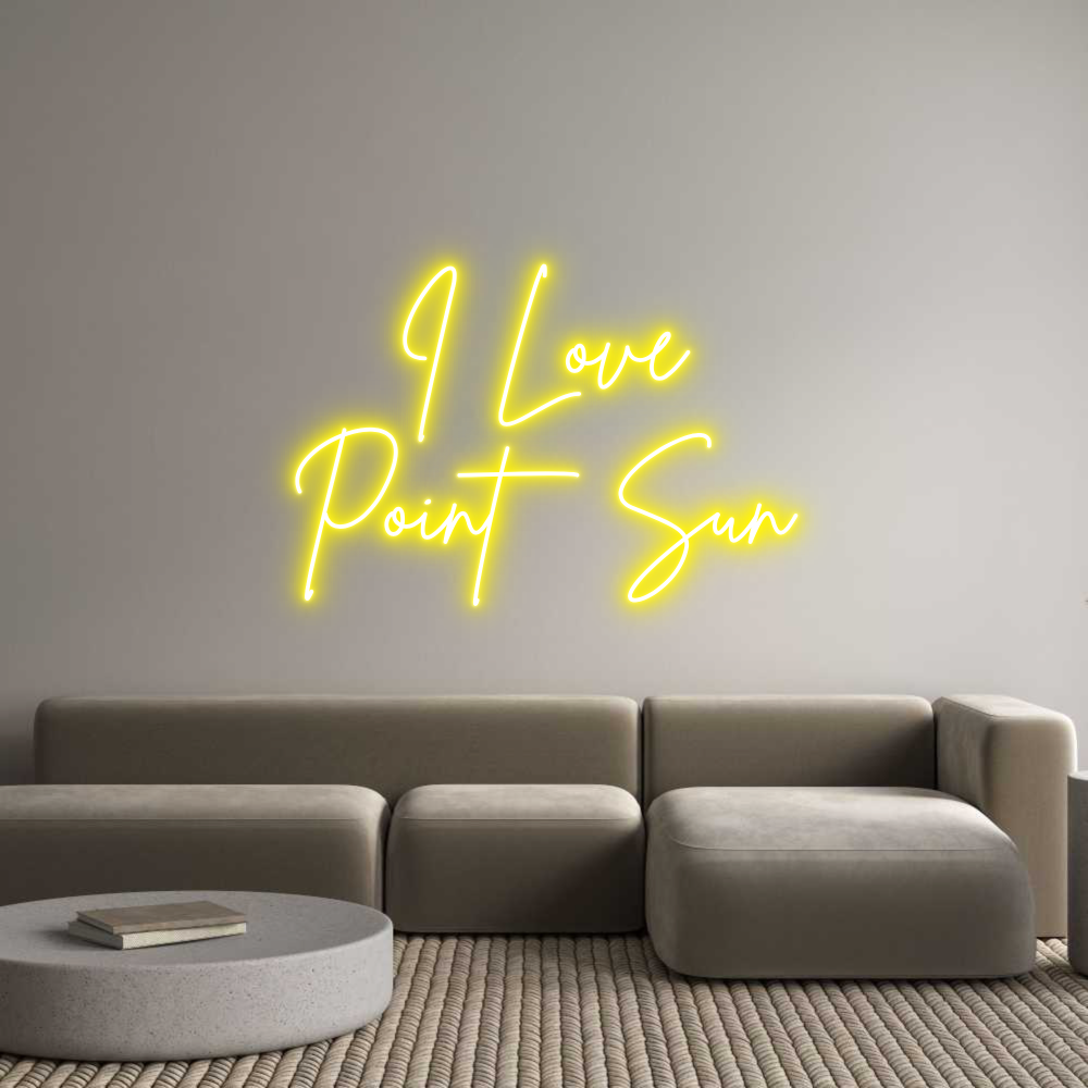 Custom Neon Sign Online Editor I Love
Point...