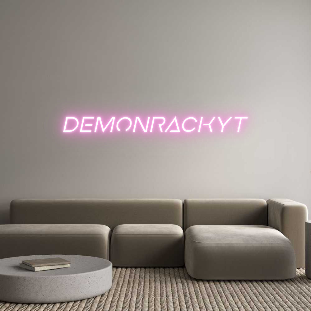 Custom Neon Sign Online Editor DemonRackYT