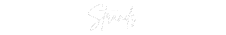 Custom Neon Sign Online Editor Strands