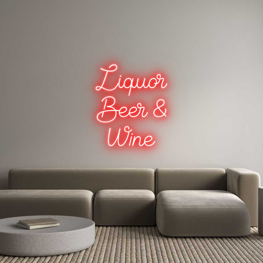 Custom Neon Sign Online Editor Liquor
Beer ...