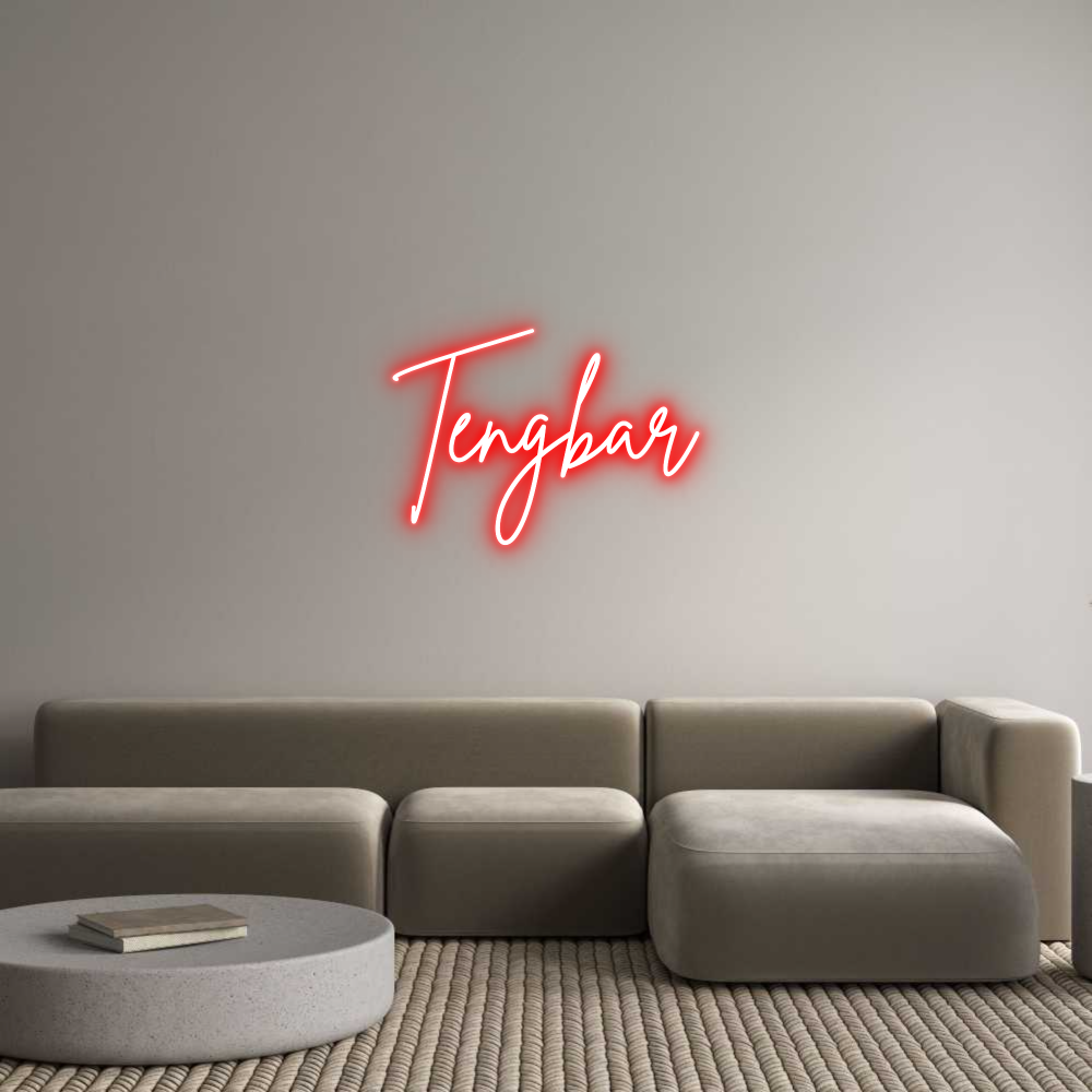 Custom Neon Sign Online Editor Tengbar