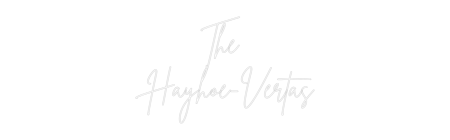 Custom Neon Sign Online Editor The 
Hayhoe-...